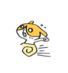 犬のハチワレ 2（個別スタンプ：10）