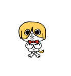 犬のハチワレ 2（個別スタンプ：12）