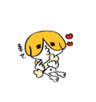 犬のハチワレ 2（個別スタンプ：15）