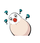 文鳥ちゃんとペンギンくん（個別スタンプ：7）
