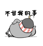 文鳥ちゃんとペンギンくん（個別スタンプ：17）