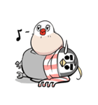 文鳥ちゃんとペンギンくん（個別スタンプ：33）