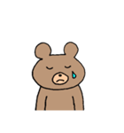 くまのくまっぴ☆使える言葉（個別スタンプ：9）