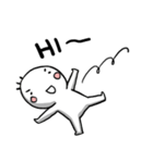 ピーズ目の三毛さん（個別スタンプ：14）