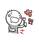 ピーズ目の三毛さん（個別スタンプ：28）