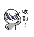 ピーズ目の三毛さん（個別スタンプ：39）