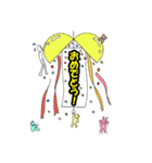 使えるスタンプキャラたち（個別スタンプ：37）