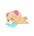 もちもちアニマル くま（個別スタンプ：10）