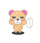 もちもちアニマル くま（個別スタンプ：11）