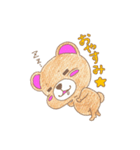 もちもちアニマル くま（個別スタンプ：16）