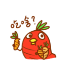 キャロットチキンここに来る！（個別スタンプ：3）