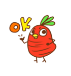 キャロットチキンここに来る！（個別スタンプ：4）