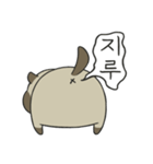 Ajijang いう (韓国語)（個別スタンプ：7）