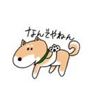 ゆるゆるな日本犬たち（個別スタンプ：9）