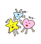 ハートくんと愉快な仲間たち（個別スタンプ：3）