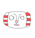 ヘンテコ村 イヌ（個別スタンプ：3）