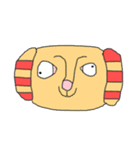 ヘンテコ村 イヌ（個別スタンプ：4）