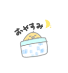 甘えたいひよこ。
と包み込むにわとり（個別スタンプ：30）
