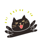 くろねこクロエ（個別スタンプ：7）