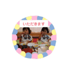 我が家の双子スタンプ（個別スタンプ：3）