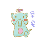 猫と猫の襲撃 日常篇（個別スタンプ：1）