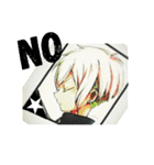ユニークな見た目のキャラクター（個別スタンプ：4）