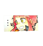 ユニークな見た目のキャラクター（個別スタンプ：6）