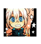 ユニークな見た目のキャラクター（個別スタンプ：22）