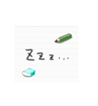 ノートの一言メモ。（個別スタンプ：24）