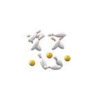 動くボウリング(ボーリング)スタンプ（個別スタンプ：17）