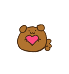 がんばるユキいぬちゃん（個別スタンプ：10）