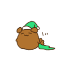 がんばるユキいぬちゃん（個別スタンプ：14）