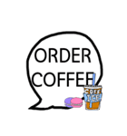 コーヒー注文（個別スタンプ：1）