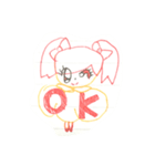 ちびキャラくもくも（個別スタンプ：1）