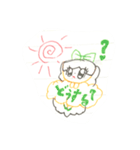 ちびキャラくもくも（個別スタンプ：2）
