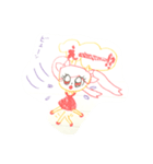ちびキャラくもくも（個別スタンプ：3）