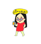 ぶさかわ小娘（個別スタンプ：14）