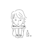 Eの通常の日常（個別スタンプ：18）