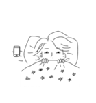 Eの通常の日常（個別スタンプ：24）