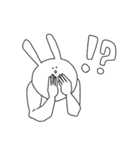 ウサ田さん。（個別スタンプ：5）