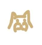 ためしにかいたヨークシャーテリア（個別スタンプ：1）