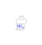 小さめスタンプ うさぎ2（個別スタンプ：31）
