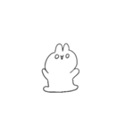 小さめスタンプ うさぎ（個別スタンプ：2）