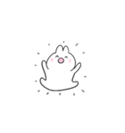 小さめスタンプ うさぎ（個別スタンプ：7）