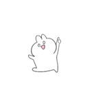 小さめスタンプ うさぎ（個別スタンプ：15）