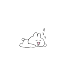 小さめスタンプ うさぎ（個別スタンプ：19）