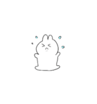 小さめスタンプ うさぎ（個別スタンプ：22）