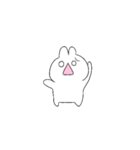小さめスタンプ うさぎ（個別スタンプ：26）