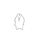 小さめスタンプ うさぎ（個別スタンプ：27）