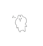 小さめスタンプ うさぎ（個別スタンプ：33）